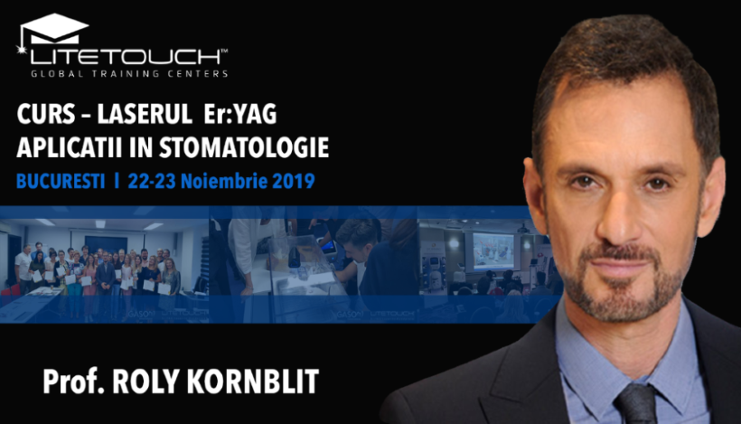 Curs – laserul LiteTouch™ ER:YAG aplicații în stomatologie – teorie și practică 22-23 noiembrie 2019 București