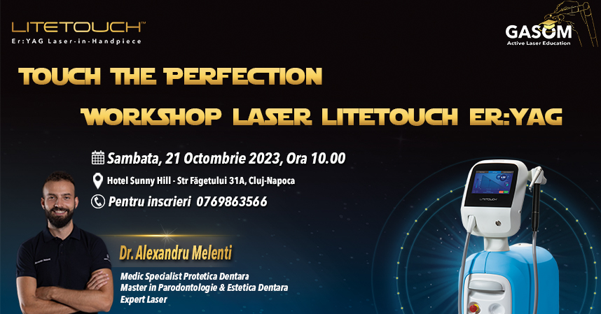Workshop – Touch the Perfection 21 Octombrie.2023